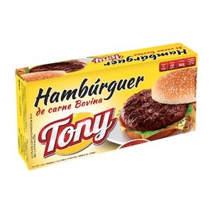 Hambúrguer Bovino Tony Carne 560g