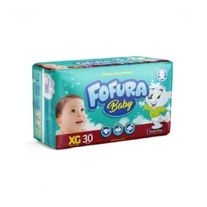 Fralda Descartável Fofura Baby Mega XG c/ 30 Unid