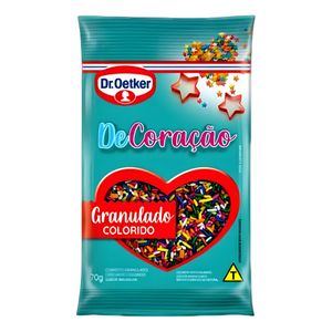 Chocolate Granulado Dr.Oetker Colorido Pacote 70g