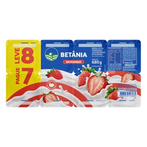 Bebida Láctea Betânia Morango Leve 8 Pague 7 Unid 680g