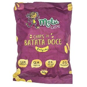 Chips de Batata Doce Malu Doce Salgada 50g