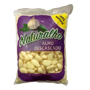 Alho Naturalho Descascado 500g