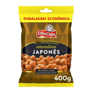 Amendoim Japonês Elma Chips 400g