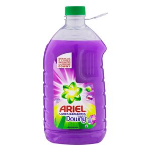 Lava Roupas Líquido Ariel Cores Radiantes Toque de Downy 3l