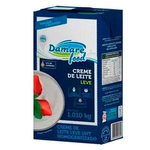 Creme de Leite Damare Leve Uht 17% 1.010Kg