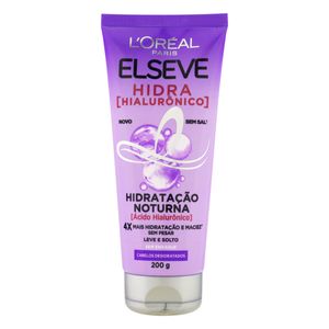 Creme p/ Hidratação Noturna Elseve Hidra Hialurônico 200g