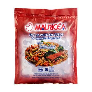 Filé de Peito de Frango Mauricéa em Cubo Temperado Yakis 400g