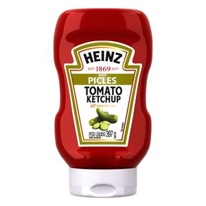 Ketchup Heinz Picles Squeeze 397g