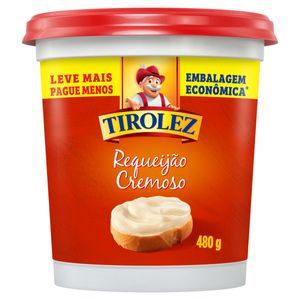 Requeijão Cremoso Tirolez Pote 480g