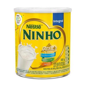 Leite em Pó Ninho Integral Forti+ Lata 380g