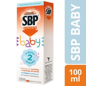 Repelente SBP Loção Baby s/ Fragrância 100ml