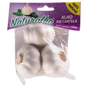 Alho Naturalho Cartela 100g