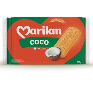 Biscoito Maizena Marilan Coco 350gArroz Pacote 1kg