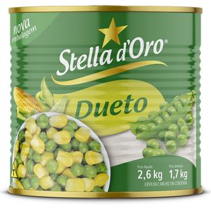 Dueto Stella Doro Milho/Ervilha Lata 1.7Kg