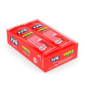 Bala Fini Tubes Morango 15g