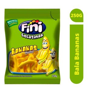 Balas de Gelatina Fini de Bananas 250g