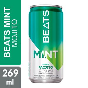 Bebida Mista Alcoólica Gaseificada Skol Beats Mojito Mint Lata 269ml