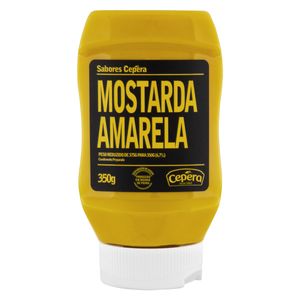 Mostarda Amarela Sabores Cepêra Squeeze 350g