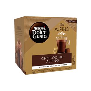 Chococino Alpino Nestlé Nescafé Dolce Gusto 216g c/ 12 Cápsulas