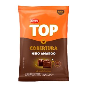 Cobertura Harald Top Gotas Chocolate Meio Amargo 1.01Kg