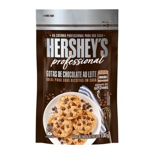 Gotas de Chocolate Ao Leite Hersheys Professional Pouch 100g