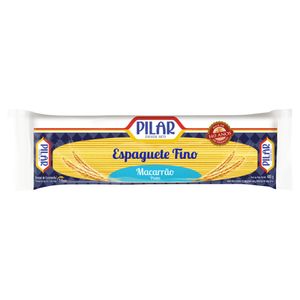 Macarrão Pilar Espaguete Fino Pacote 400g