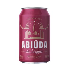 Cerveja Abiuda de Sergipe Pilsen Lata 350ml