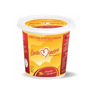 Mix Manteiga e Margarina Linda Mineira c/ Sal 500g