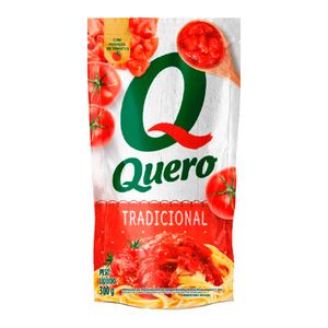 Molho de Tomate Quero Tradicional Sachê 300g