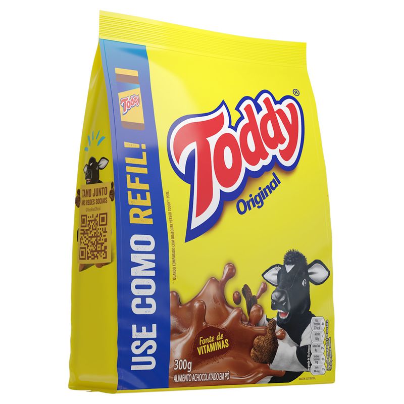 Achocolatado em Pó Toddy Original Refil 300g | Achocolatado ...