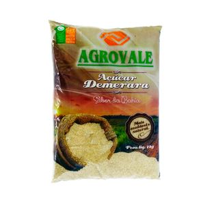 Açúcar Demerara Agrovale 1Kg