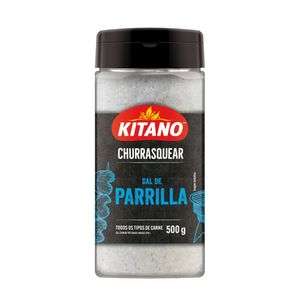 Sal de Parrilla Kitano Triturado Churrasquear Frasco 500g