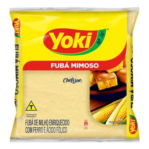 Fubá de Milho Mimoso Yoki Chef Line Pacote 4Kg