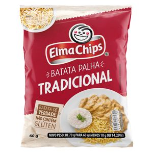 Batata Palha Elma Chips Tradicional 60g