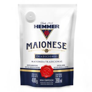 Maionese Hemmer Tradicional Sachê 400g