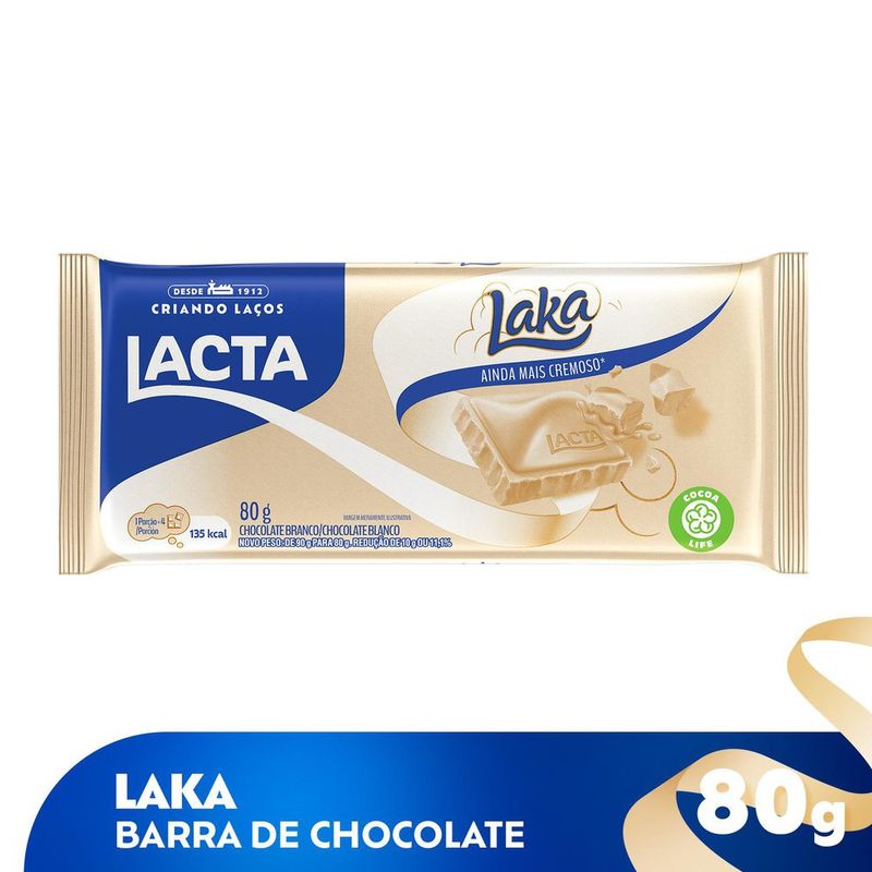 Chocolate Lacta Laka de 34g Compra