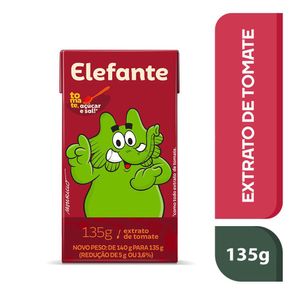 Extrato de Tomate Elefante Caixa 135g