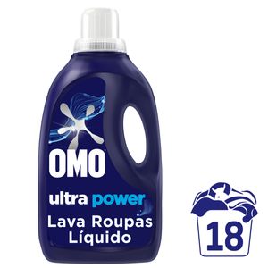 Lava Roupa Líquido Omo Ultra Power Frasco 1.8l