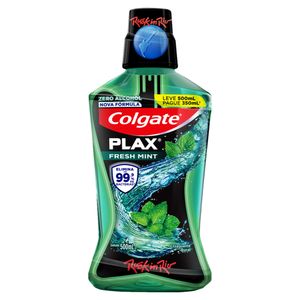 Enxaguante Bucal Colgate Plax Fresch Mint Leve 500 Pague 350ml