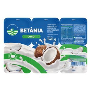 Bebida Láctea Betânia Coco 540g