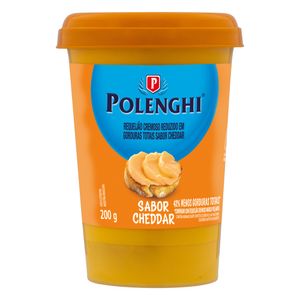 Requeijão Cremoso Polenghi Cheddar Copo 200g