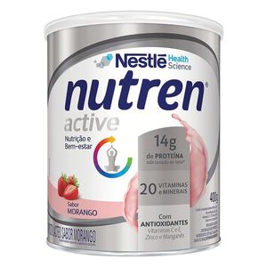 Suplemento Alimentar Nutren Active Morango Lata 400g