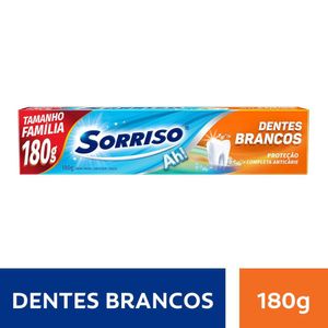 Creme Dental Sorriso Dentes Brancos 180g