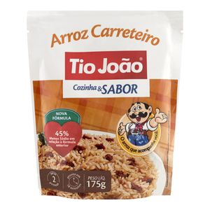 Arroz Carreteiro Tio João Cozinha & Sabor Pacote 175g