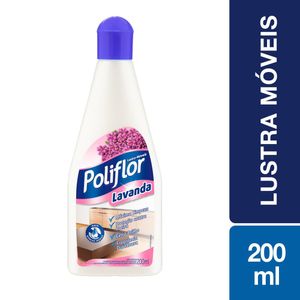 Lustra Móveis Poliflor Lavanda Squeeze 200ml