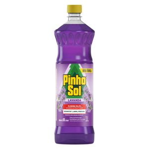 Desinfetante Pinho Sol Uso Geral Lavanda Frasco 1l