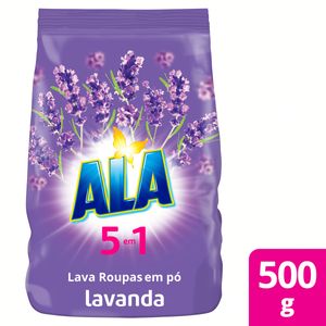 Lava Roupas em Pó Ala Lavanda Pacote 500g