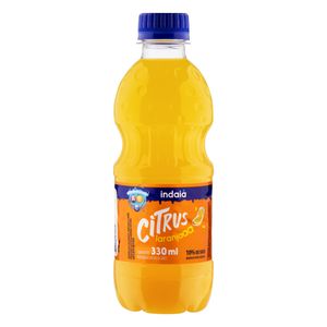 Bebida de Fruta Adoçada Indaiá Laranja Citrus Garrafa 330ml