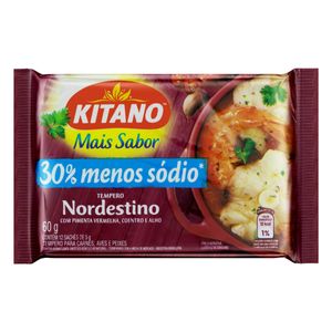 Tempero Kitano Mais Sabor Nordeste 60g