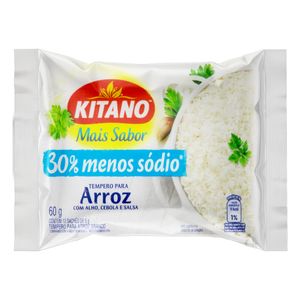 Tempero Kitano Mais Sabor Arroz Branco 60g